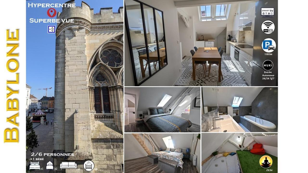3 Appartements Premium Au Pied De La Cathedrale - Hypercentre Санс Экстерьер фото