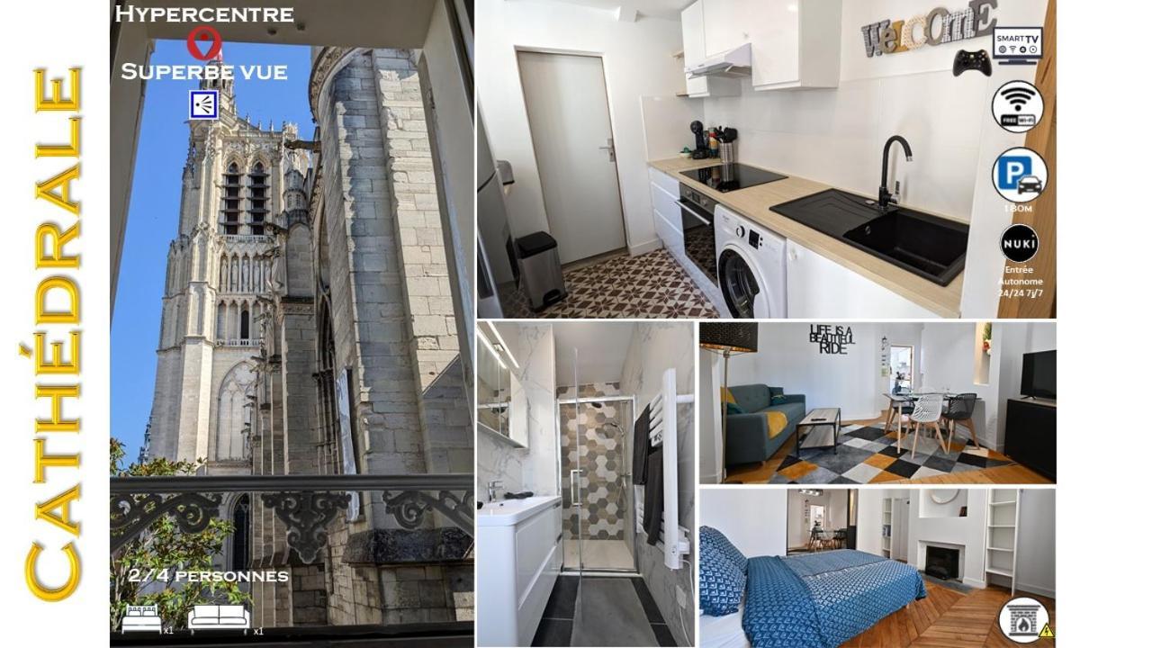 3 Appartements Premium Au Pied De La Cathedrale - Hypercentre Санс Экстерьер фото